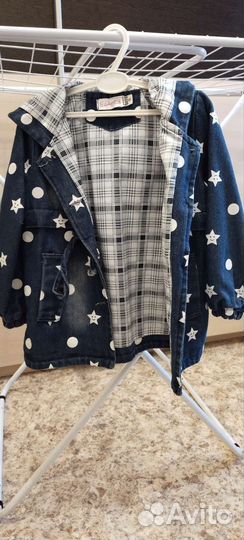 Джинсовая куртка для девочки