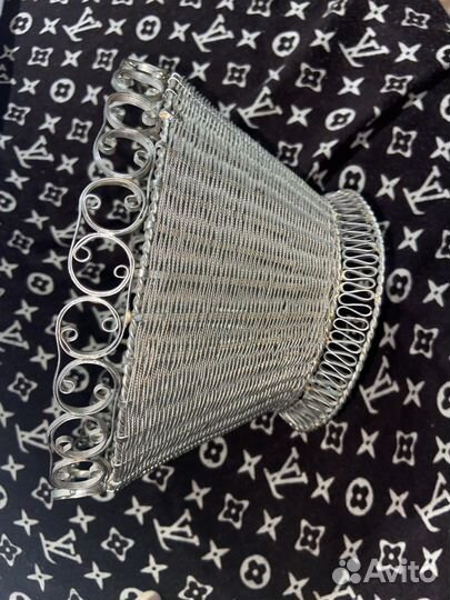 Конфетница ваза мельхиор