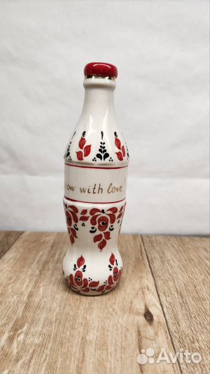 Фарфоровая бутылка Coca Cola