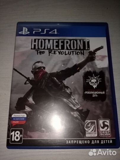 Игра для приставки ps 4 Homefront the revolution