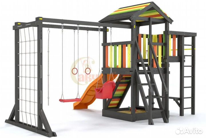 Детская площадка Савушка Мастер 4 (orange)
