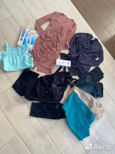 Вещи для беременных пакетом 42 44