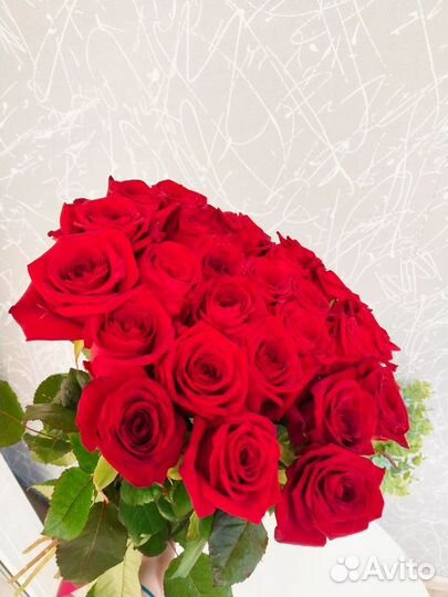 Крупные розы 70 см с доставкой