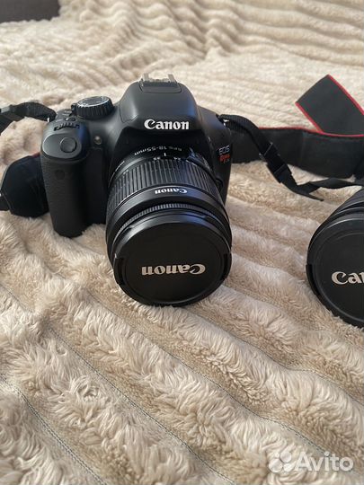 Зеркальный фотоаппарат Canon eos rebel T2i