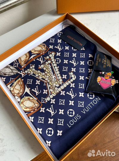 Платок женский Louis Vuitton двухсторонний