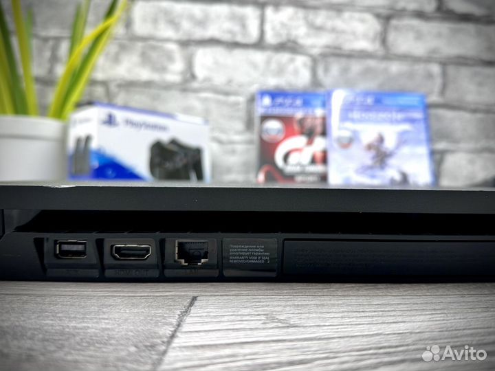 Игровая приставка Sony PS4 Slim + Игры