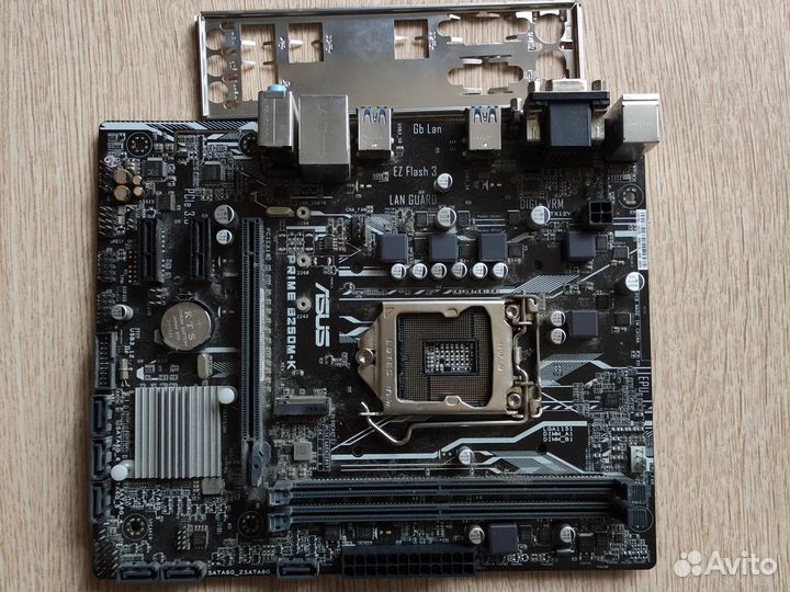 Материнская плата asus prime b250m-k