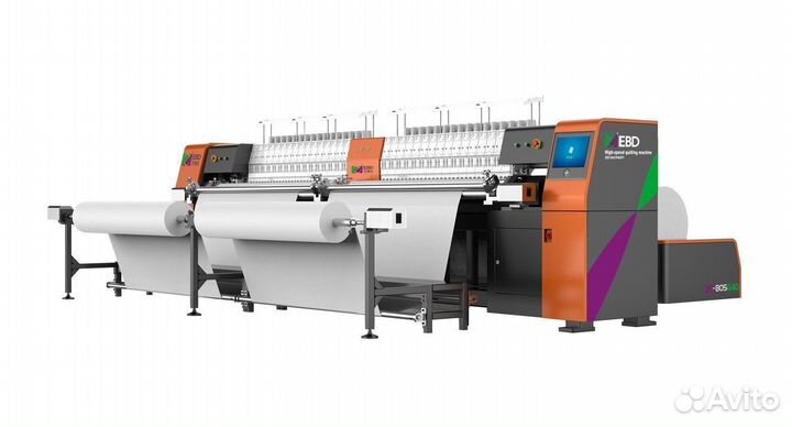 Многоигольная стегально-вышивальная машина YBD164