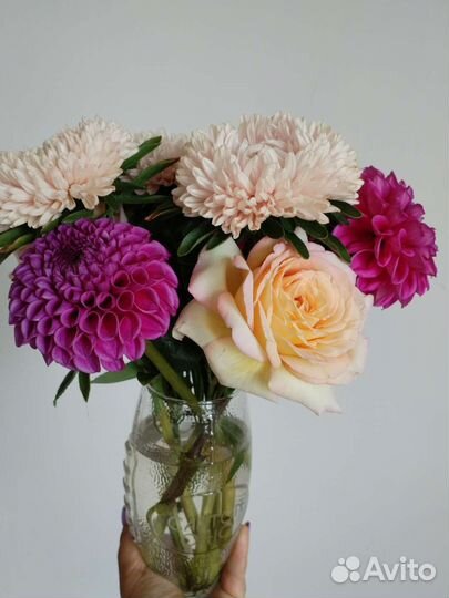 Живые цветы букеты