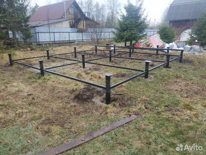 Винтовые сваи. Фундамент под ключ