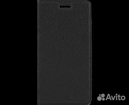 Чехол-книжка для ZTE Blade A510 кожзам черный