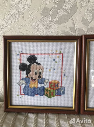 Вышитые картины в детскую комнату