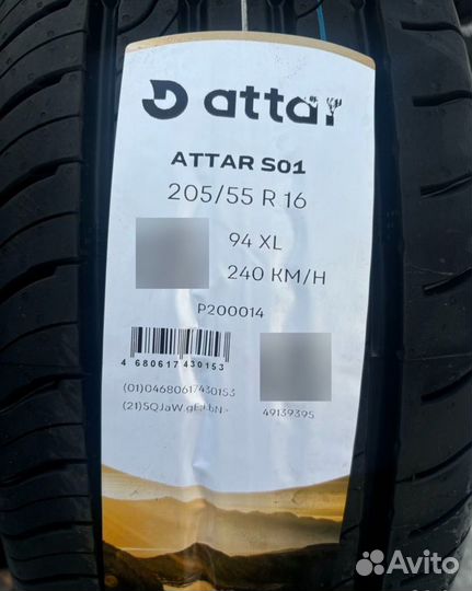 Attar S01 205/55 R16 94V