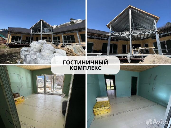 Быстровозводимые лстк каркасы