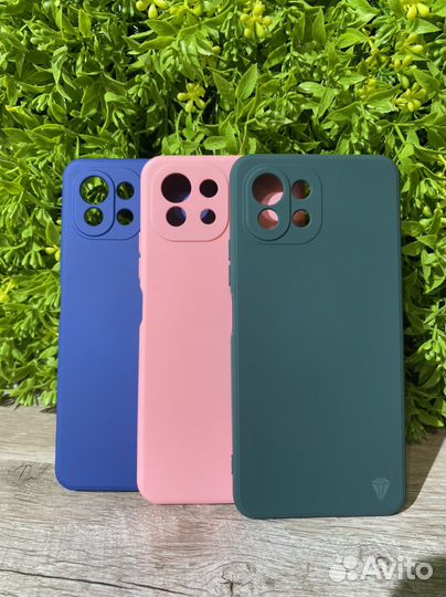 Чехол силиконовый Xiaomi Mi 11 lite