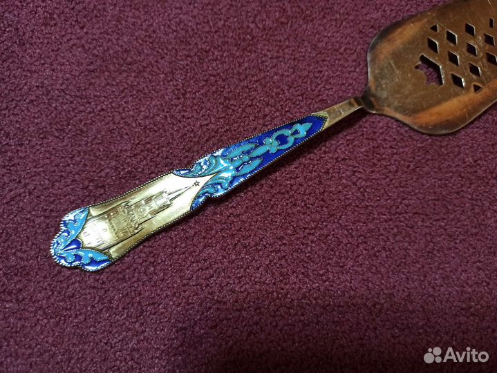 Лопатка для торта серебро СССР