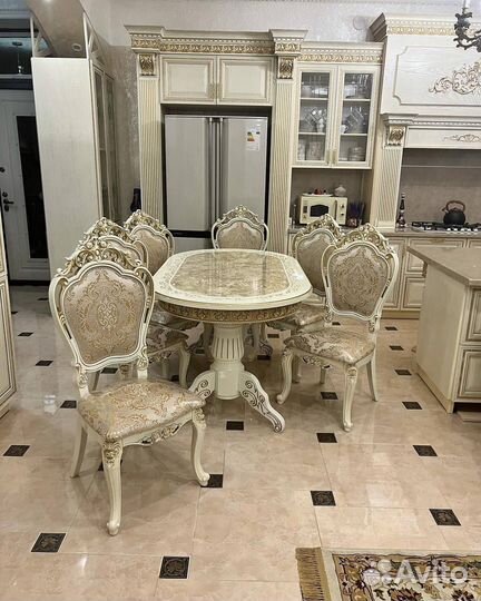 Стол «Лапка» / Кухонный стол стулья / стулья /стол