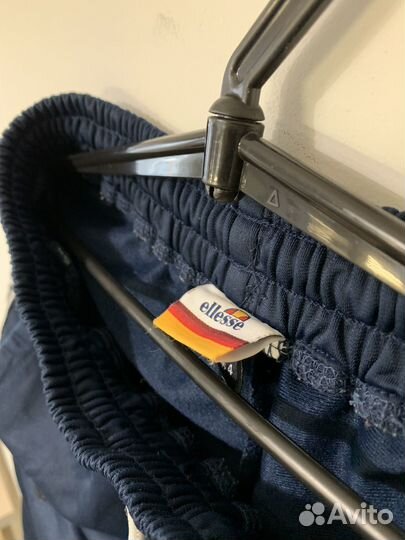 Ellesse оригинал / штаны с лампасами на кнопках