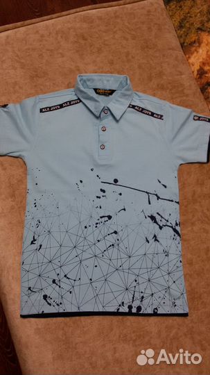 Комплект одежды (шорты,футболка-поло) р140