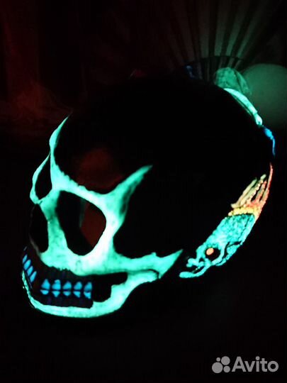 Шлем для Байкера (призрачный гонщик)