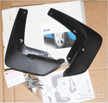 Брызговики peugeot 208 пежо 208 оригинальные