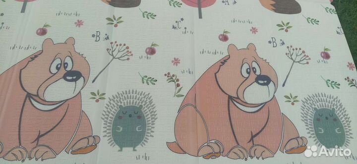 Новый детский коврик тёплый пол развивающий термо