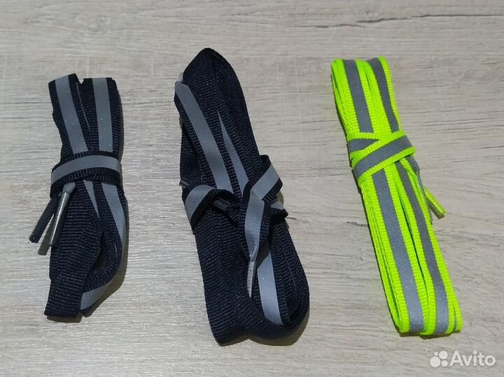 Шнурки светоотражающие