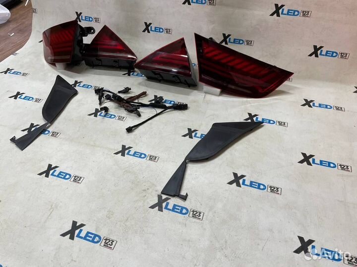 Audi A7 A 7 комплект рестайлинг фонарей на дорест