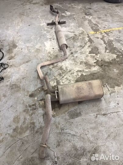 Выхлопная система глушитель Opel Astra J GTC 1.8