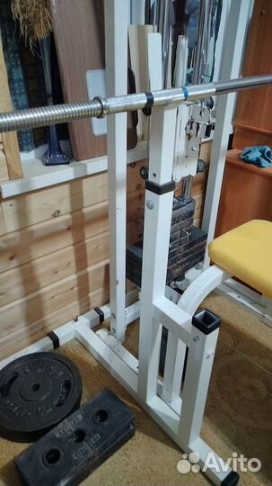 Силовой тренажер Kettler и стойка для штанги