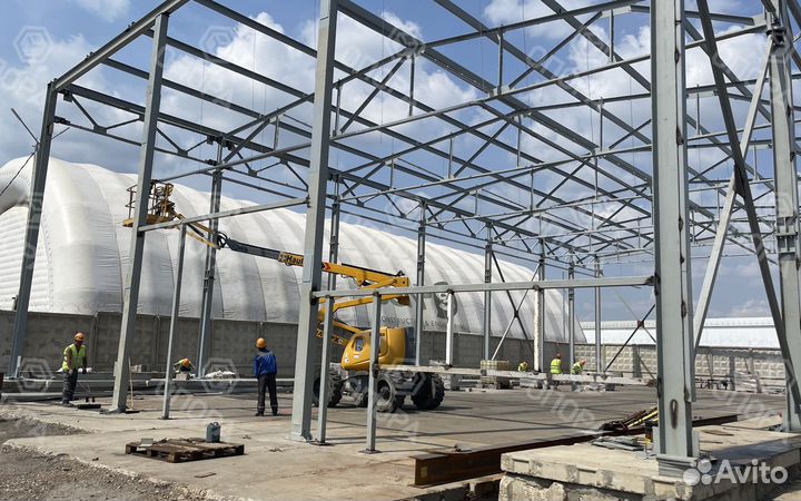 Производственный цех Ангар строительство под ключ
