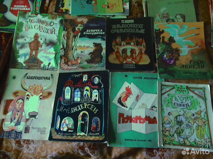 Детские книги СССР тонкие сказки, рассказы о детях