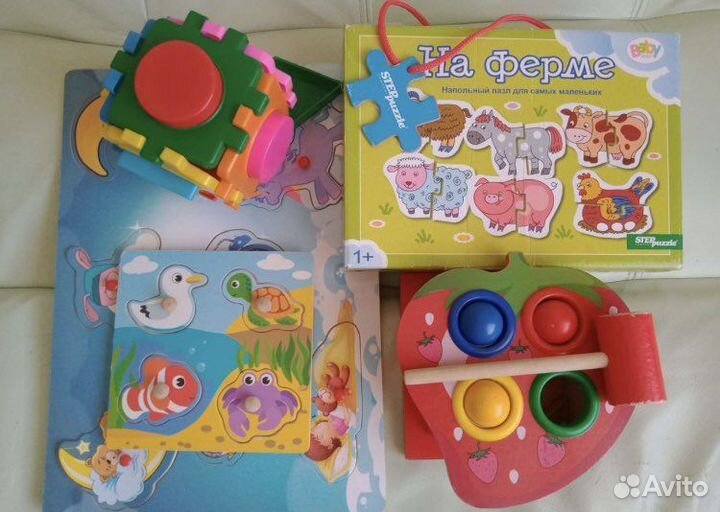 Развивающие деревянные игрушки