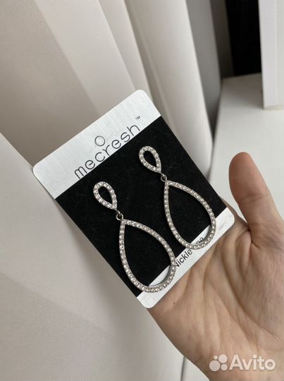 Вечерние серьги