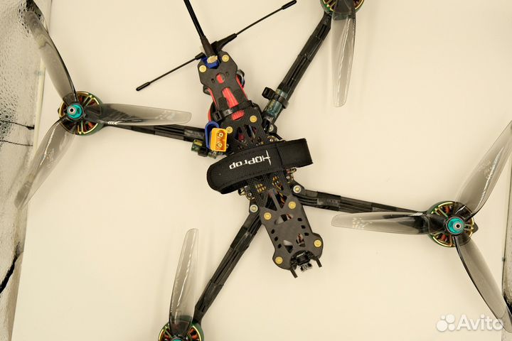 FPV квадрокоптер 7 дюймов, 6-10 км с 2,5кг