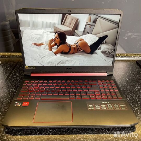 Игровой ноутбук acer nitro ryzen 5 3550/rx560/8g