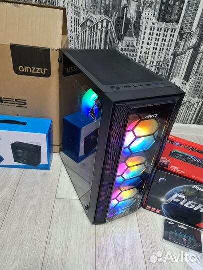 Игровой Компьютер R5 5500/Rx6600 8gb/озу16GB