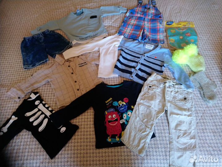 Пакет вещей на мальчика 86 92