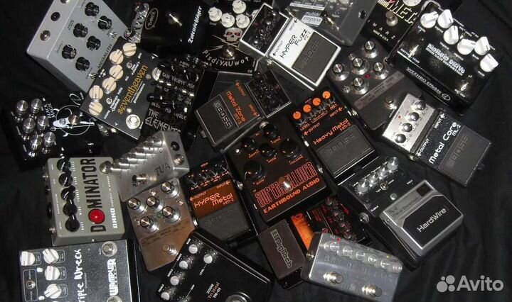 Ремонт аналоговых гитарных педалей,распайка гитар