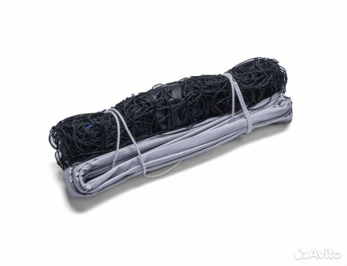 Волейбольная сетка 9.7х1м, полиэстер 1,3 мм, новая