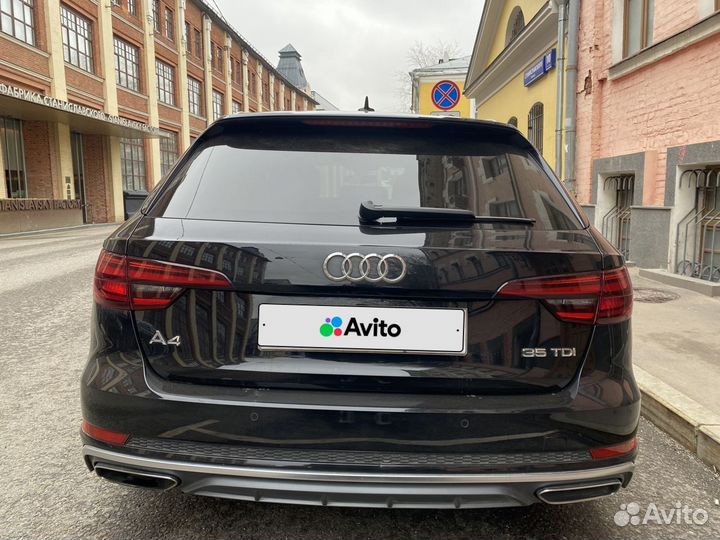 Audi A4 2.0 AMT, 2018, 109 500 км