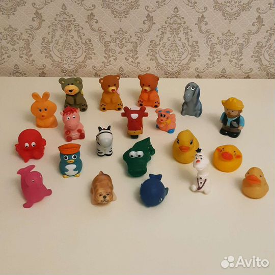 Игрушки резиновые в ассортименте