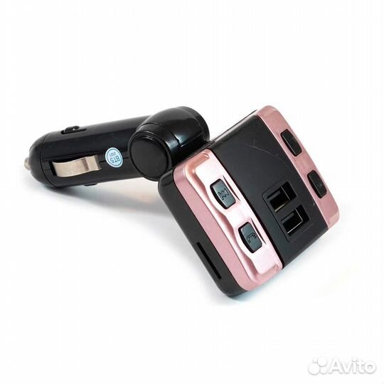 FM-трансмиттер без бренда FM-08 BT, Bluetooth, 2 U