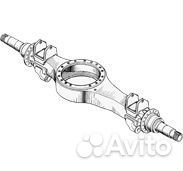 Картер моста среднего камаз евро (без блокировки)