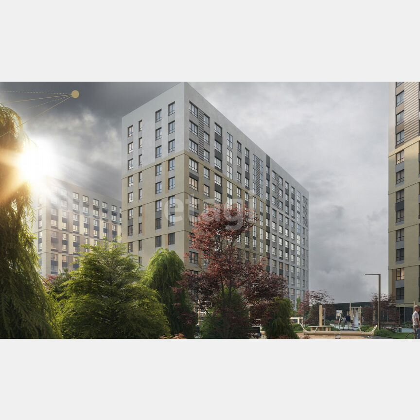1-к. квартира, 32,8 м², 7/14 эт.