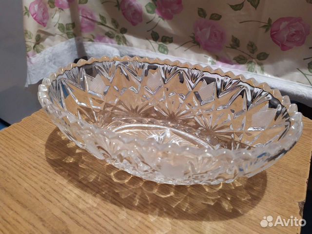 Хрустальная салатница