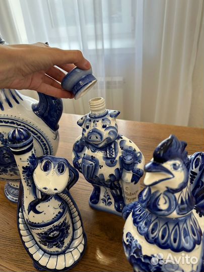 Посуда гжель