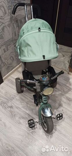 Велосипед детский с родительской ручкой