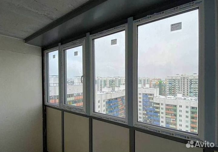 Балкон пластиковый