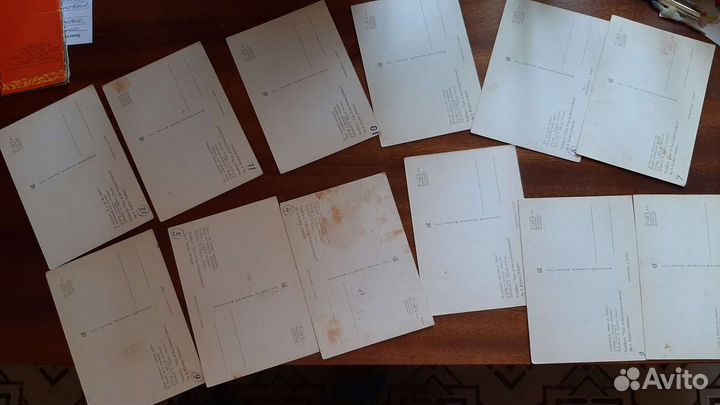 Набор открыток А.С.Пушкин Сказка о золотом петушке